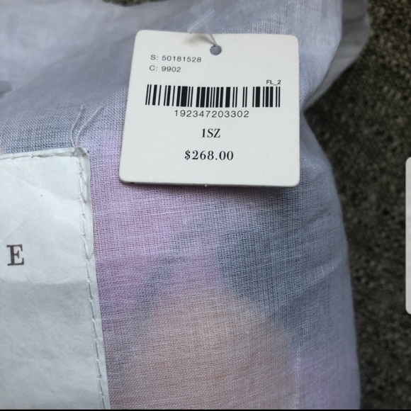 ANTHROPOLOGIE Matilda Floral Queen Duvet Cover NWT - Picture 8 of 8